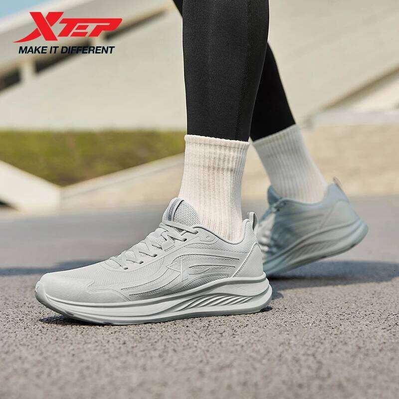 Xtep Qiyuan ET Running Men's Summer Mesh Breathable Wear-resistant Sports Lightweight Casual Cushioning Shoes 875319110011 X251225