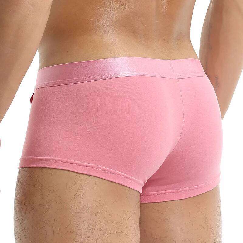 Open Front Underwear Men Cotton Sexy Men's Boxer Shorts Panties Breathable Pouch Bulge Underpants Male X251225