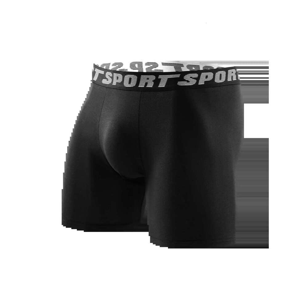 10 Pieces Underwear Breathable Soft Long Boxer Briefs Personality Trend Fashion Athleisure Classic Men's Pants X251225