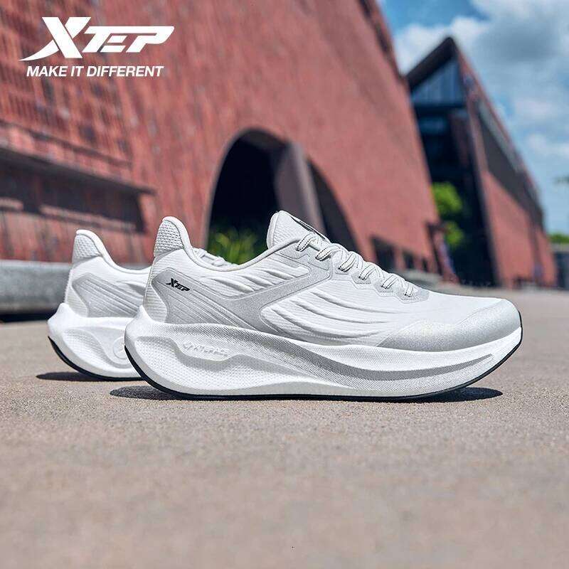 Xtep Running For Men 2025 Winter Breathable Soft Rebound Sport Shoes Jogging Wear-Resistant Male Sneakers 875419110050 X251225