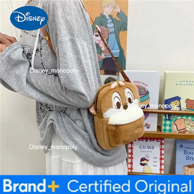 Disney Kawaii Zootopia Plush Crossbody Bag Nick Wilde Judith Laverne Hopps Stylish Cartoon Shoulder Bag Birthday Christmas Gift H251225