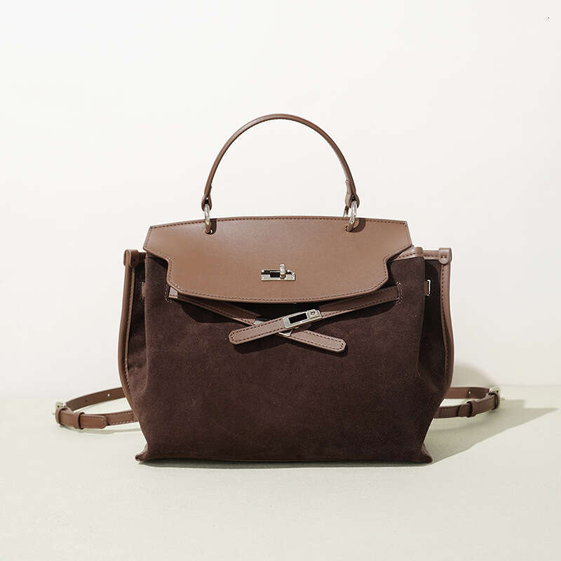 Luxury Shoulder Bags Totes Hobo High Value Retro Genuine Leather Handbag New Version Outdoor Travel Suede Fashion Student Women S Backpack