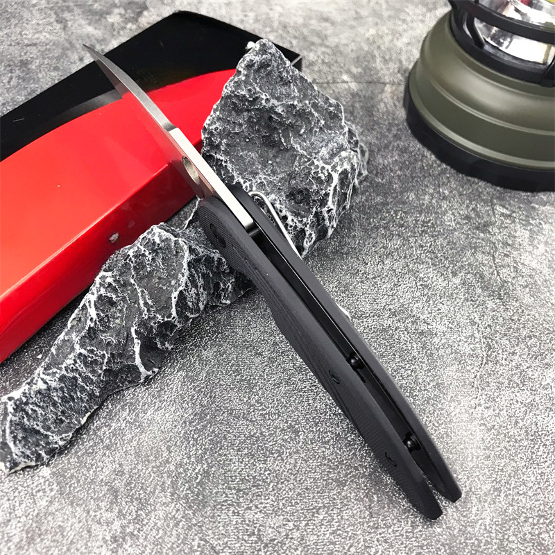 C153 Folding Outdoor Pocket knife Multi-functional EDC tool Camping Tactical Hunting Knife D2 blade G10 Handle