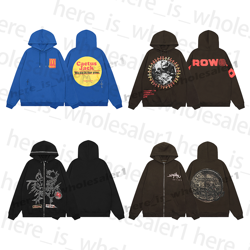 Travis Scott designer hoodies Cactus Jack Corrupted PS Birds Eye View Tour Europe Tour 17 AstroWorld Tour Rolling Loud Seeing is Believing CJ DIGITAL GIRL weatshirts