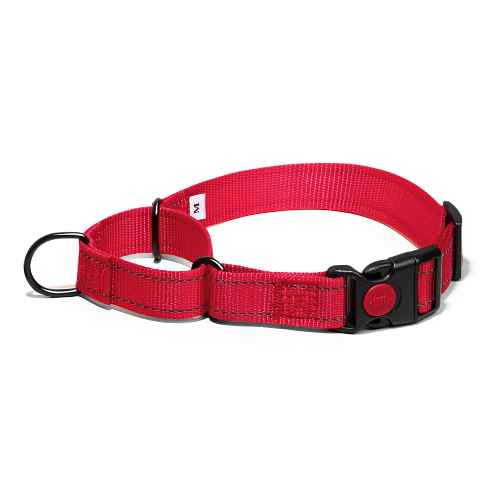 Durable Nylon Dog Collar Reflective Pet Neckband for Small Medium Large Breeds Teddy Golden Retriever Corgi French Bulldog