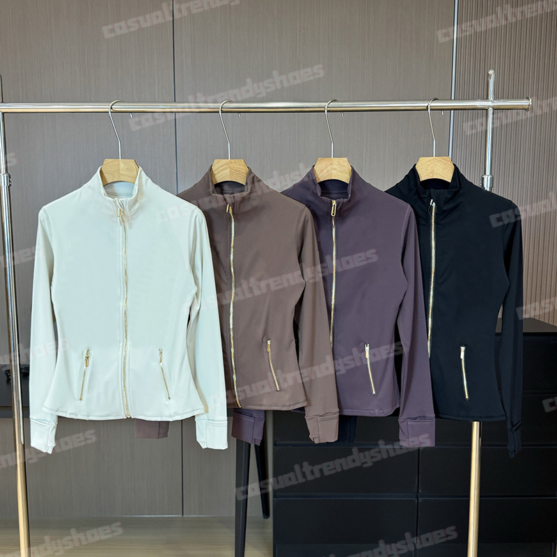 Women's Yoga Long Clothes Sleeves Jacket Outfit Solid Color Nude Sports Shaping Waist Fitness Jogging Sportswear for Lady Gym Leggings