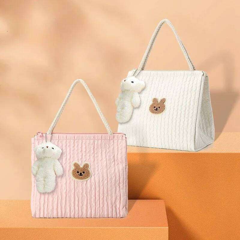 Multifunctional Diaper Large Capacity Handbag for Women Mommy Shoulder Bag Outdoor Travel Baby Items Organizer X251225