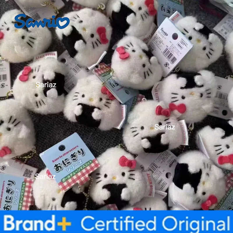Sanrio New Hello Kitty cute creative kawaii figure keychain personality cartoon anime peripheral backpack pendant holiday gift H251225