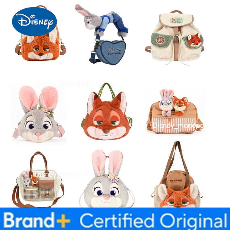 Disney Best-selling Judinik Stitch Strawberry Bear Mary Cat Plush Doll Shoulder Bag Large Face Bag Crossbody Bag H251225