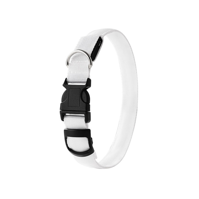 New Arrival LED Glowing Dog Collar USB Rechargeable Pet Collar Anti Lost Hot Selling for Dogs