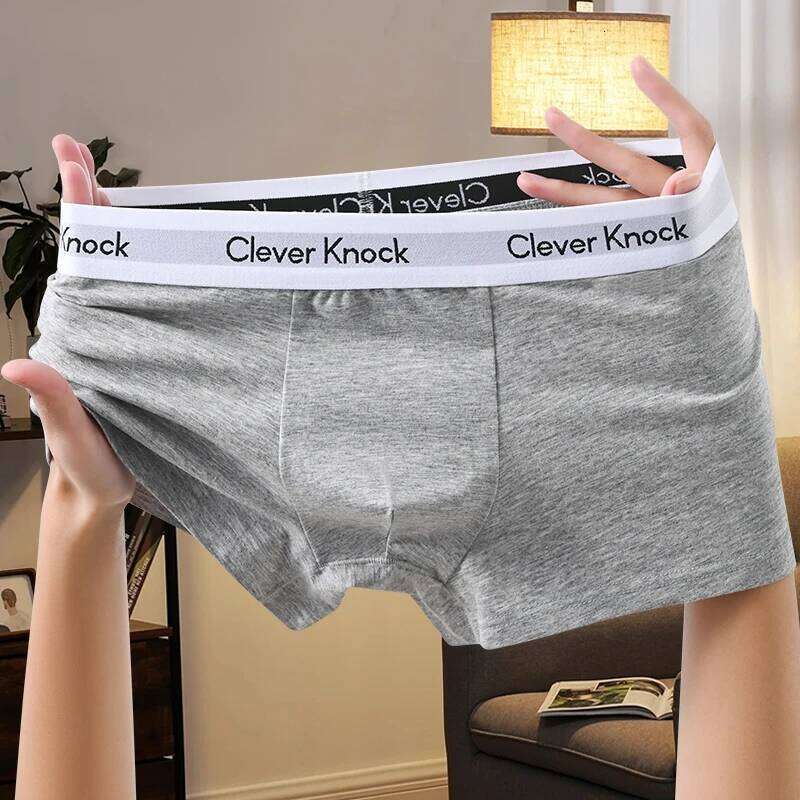 4Pcs Boxer Men's Underwear Sexy Panties Cotton Boxers Man Underpants Male Shorts Homme U Convex Lingerie Wholesale Lots X251225
