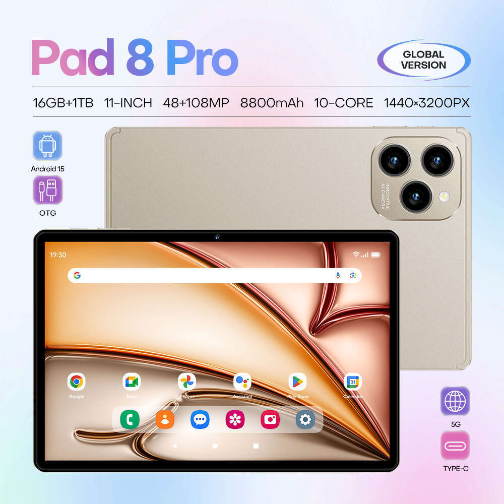 Famous Brand Cross Border Exclusive Pad Pro Brand New Smart Tablet TB Entertainment Office Source Manufacturer CKS