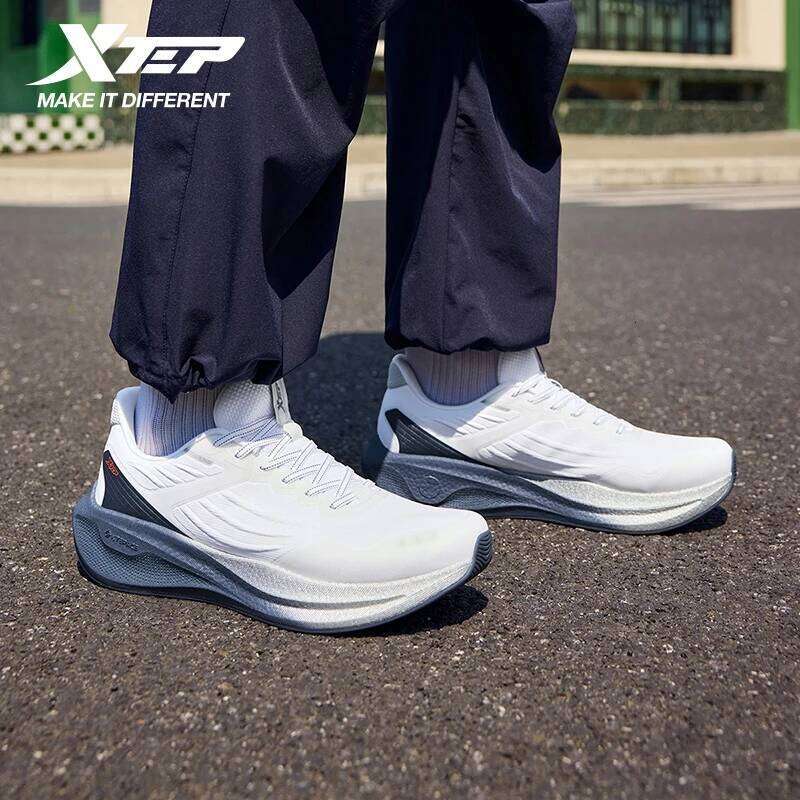 Xtep Running Shoes For Men 2025 Winter New Stronger Propulsive Force Rebound Cushioning Support Non-Slip Sneakers 875419110050 X251225