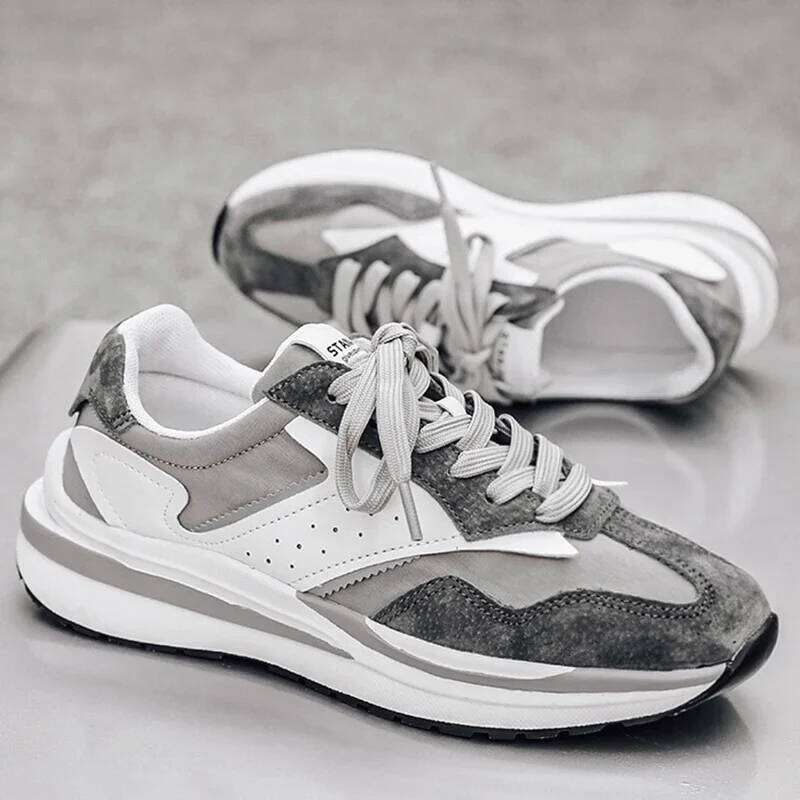 Spring Autumn New Trendy Retro Travel Casual Thick Soled Wear Resistant Outdoor Sneakers Anti Slip Comfort Running Shoes X251225