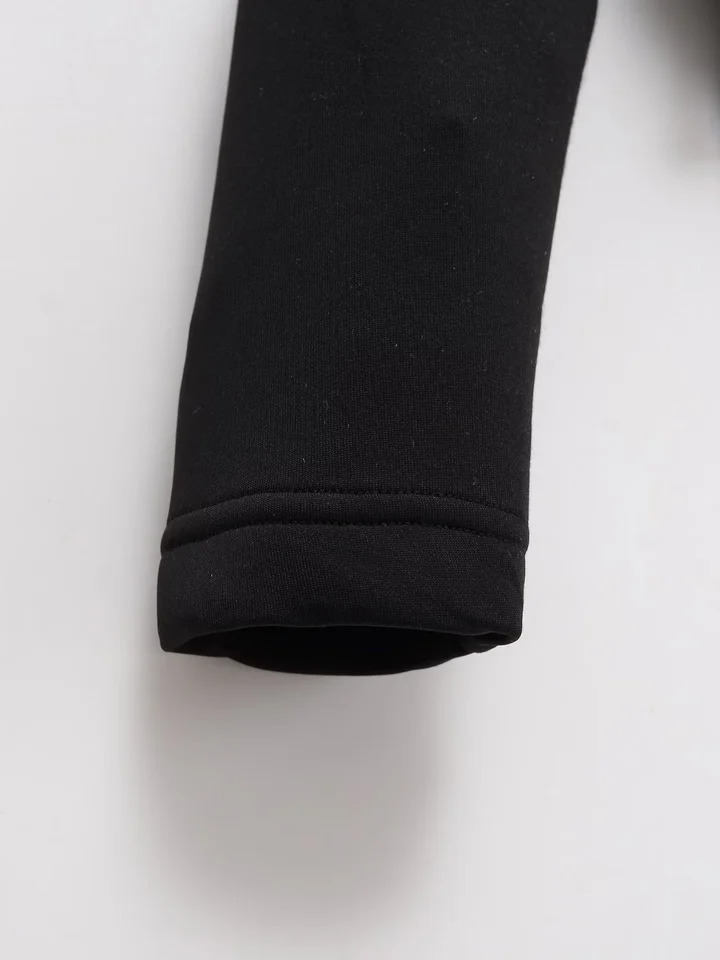 UNIZERA autumn womens casual fashion slim stretch fabric splicing cotton coat warm hooded 251225