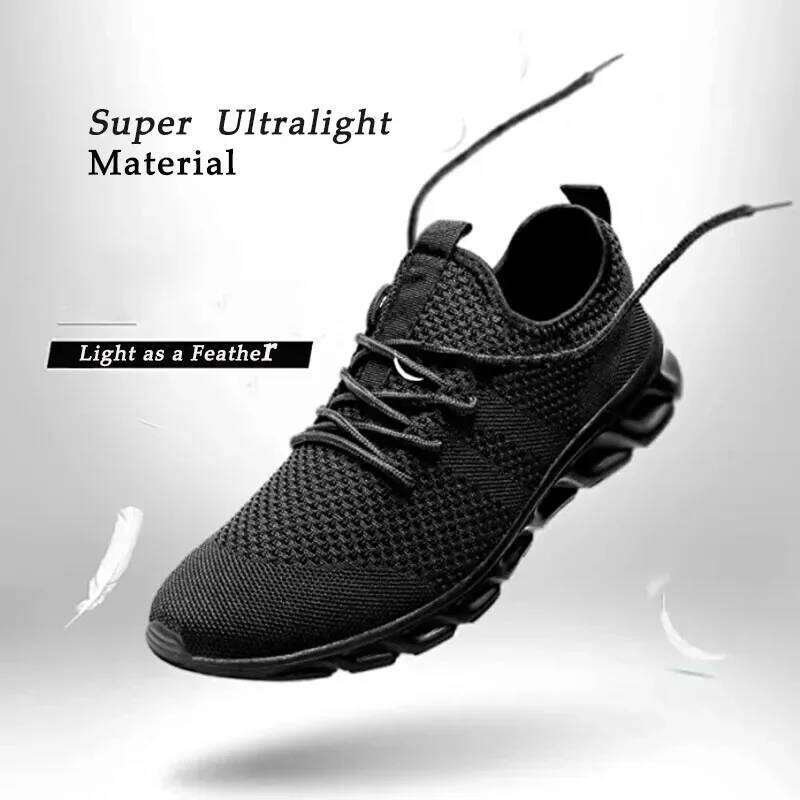 Hot Sale Light Running Comfortable Casual Men's Sneaker Breathable Non-slip Wear-resistant Outdoor Walking Men Sport Shoes X251225