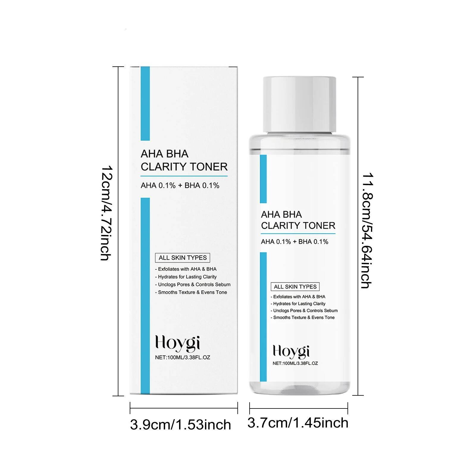 Bestseller AHA BHA Gentle Exfoliating Toner for Oily Skin Pore Refining Soothing Hydrating Facial Essence Daily Oil Control Skincare ddmySat