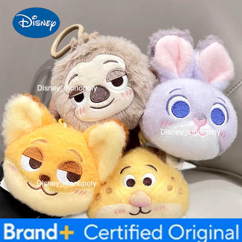 Disney Nick Fox Plush Toy from Zootopia Crazy Animal City Hanging Ornament Christmas Eve Gift for Kids H251225