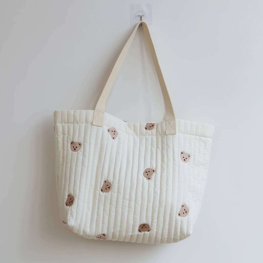 Mommy Storage Simple Tote Large capacity underarm bag X251225