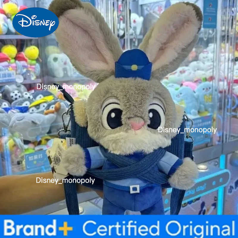 Disney Zootopia 2 Judy Nick Plush Shoulder Bag Detachable doll Shoulder Bag Girls Women Fashion Storage Crossbody Bag Gift H251225