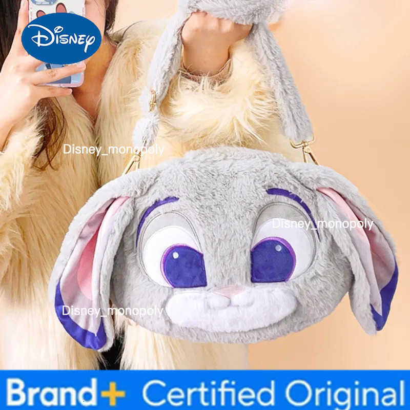 Disney Judy Hopps Nick Wilde cute creative kawaii doll crossbody bag personalized anime movie cartoon plush shoulder bag gift H251225