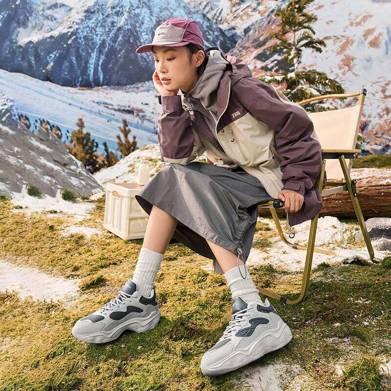 Xtep Casual For Women 2024 Winter Cotton Shoes Rebound Soft Leisure Durability Comfortable Warm Sneakers 876418370004 X251225