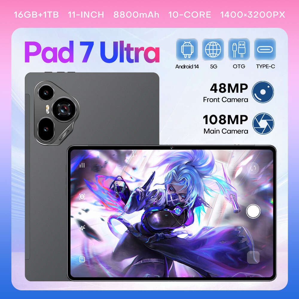 Famous Brand New Hot Selling Cross Border Tablet Pad Ultra T Android HD Screen Wholesale CKS