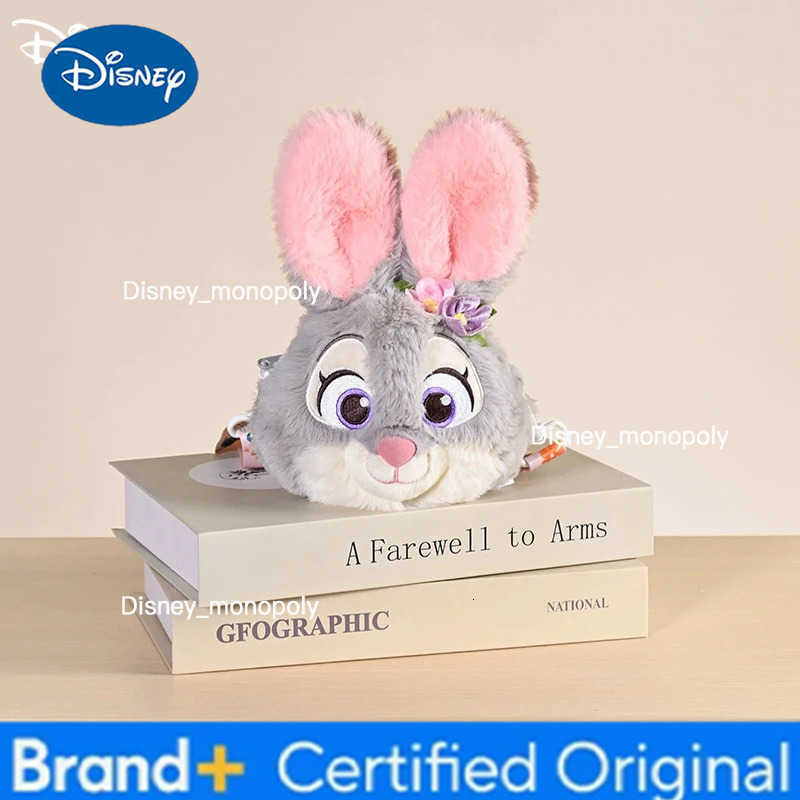 Disney Zootopia plush toy Nick Wilde cute cartoon doll crossbody bag Judith Laverne Hopps large capacity birthday Christmas gift H251225
