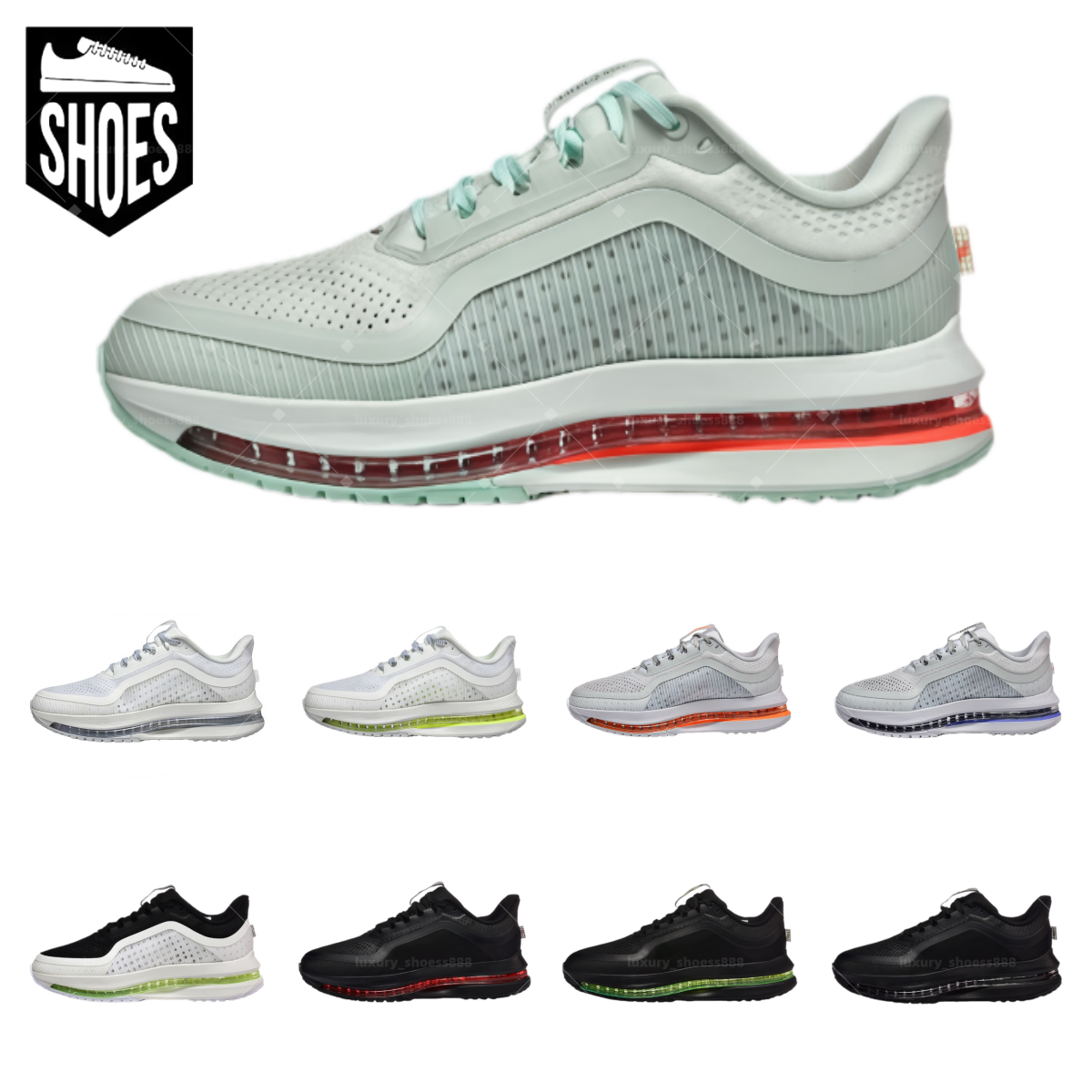 Pegasuss2026 New Designer Marathon Running Shoes Mesh Thick Sole Full Length Air Cushion sneakers Low Top Casual Shoes EU36-47