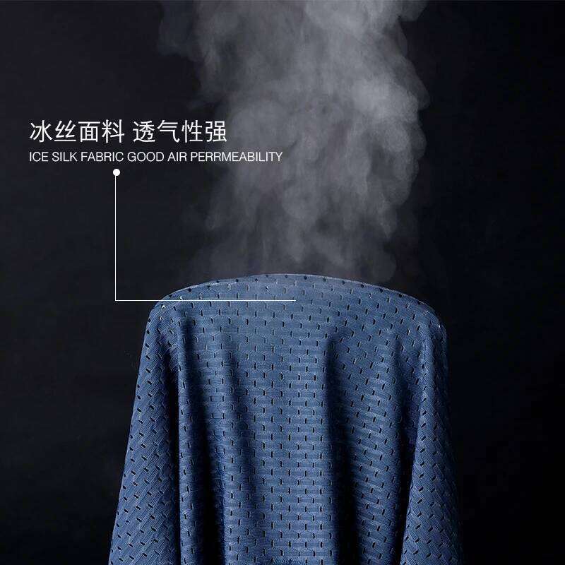 8pcs/Lot Men's Panties Ice Silk Male Underpants Breathable Summer Man Shorts Boxers Underwear Homme Bamboo Hole Large Size L-5XL X251225