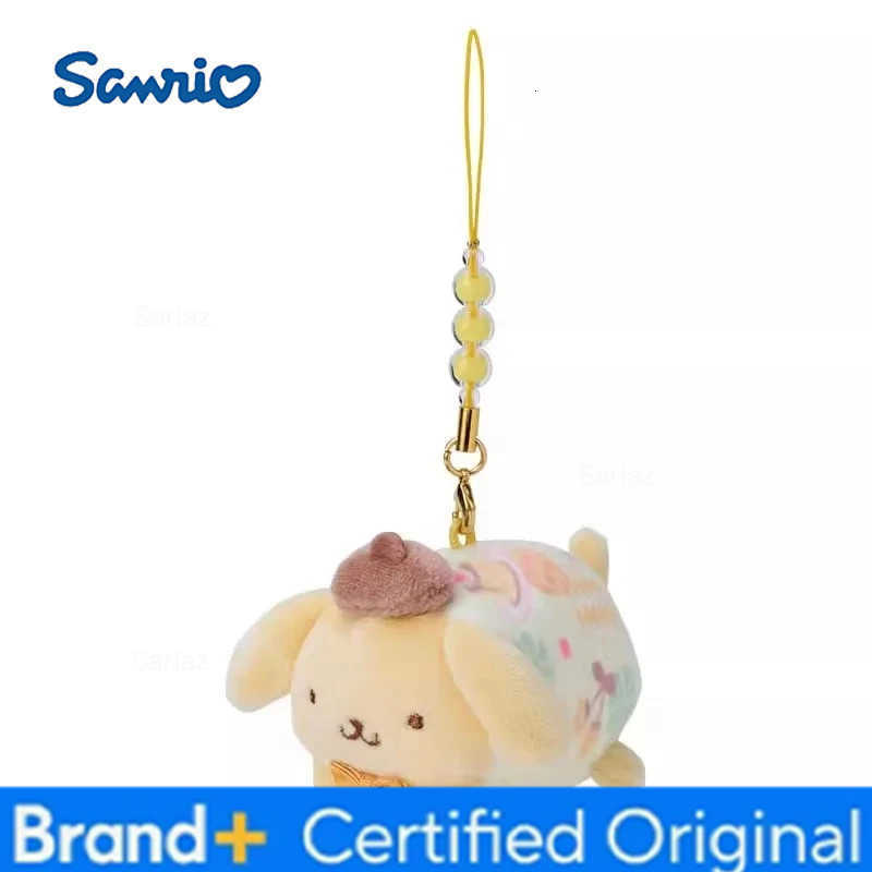 Sanrio Original Retro Candy Series Plush Toys Kawaii Hello Kitty Melody Keychain Cute Kuromi Plushie Cinnamoroll Doll Kid Gifts H251225