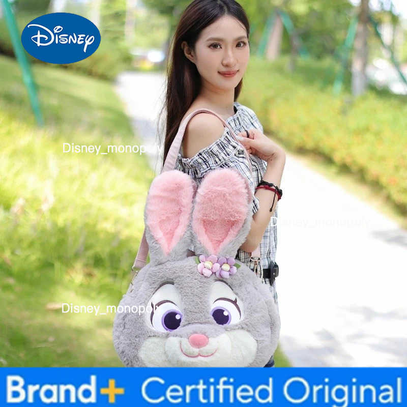 Disney New Zootopia Big-face Backpack Everyday Versatile Cartoon Judy Hopps Shoulder Bag Anime Merchandise Holiday Gift Commuting H251225