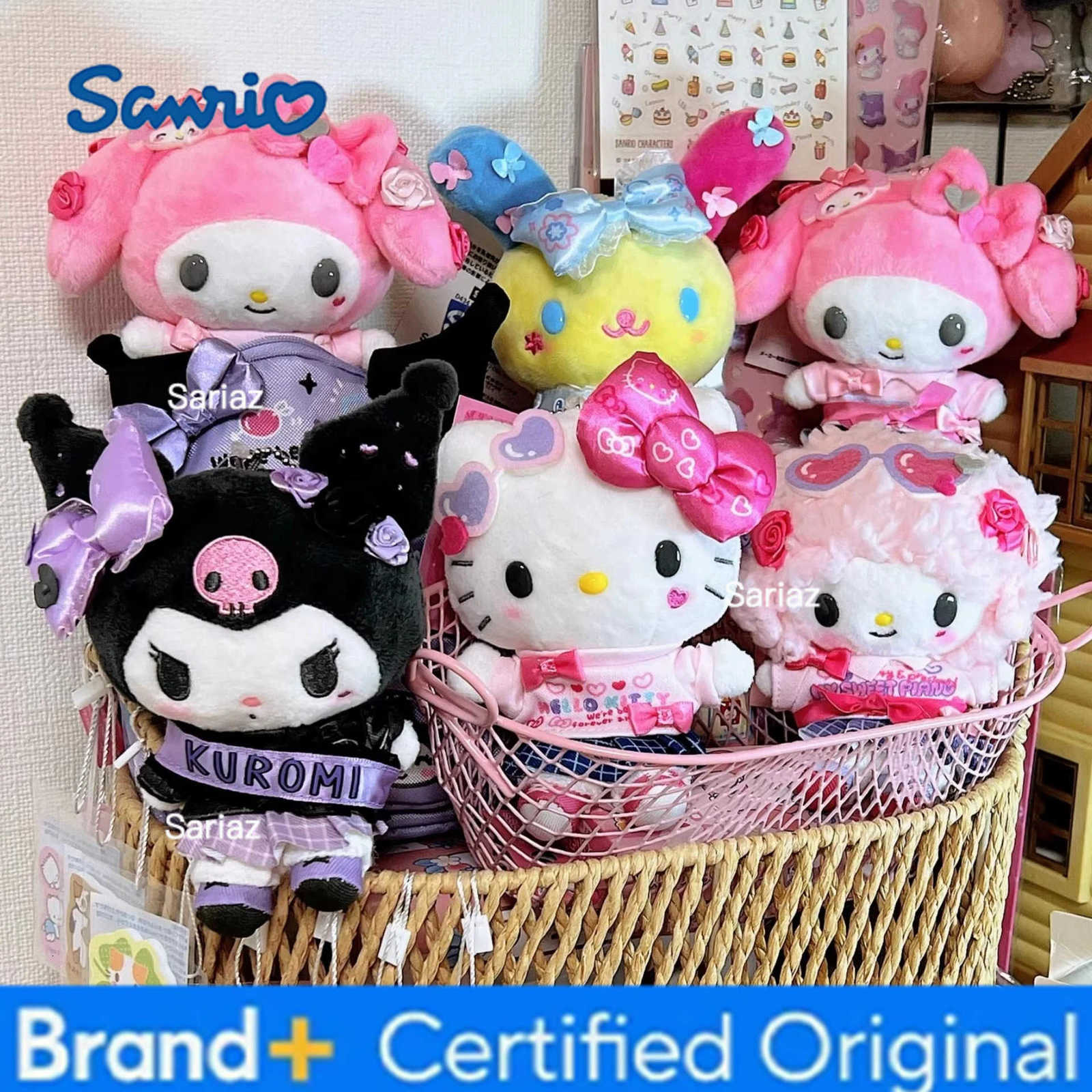 Sanrio Kuromi My Sweet Piano Doll Kawaii Heisei Shining University Melody Bag Accessories Anime Figure Dolls Toys Girls Gift H251225