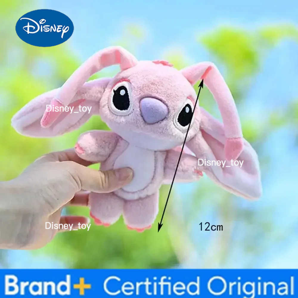 Disney Kawaii Stitch Plush Keychain Toy Lovely Lilo Stitch Doll Angel Plushies Cute Stuffed Bag Pendant Girls Xmas Birthday Gift H251225 - view 6