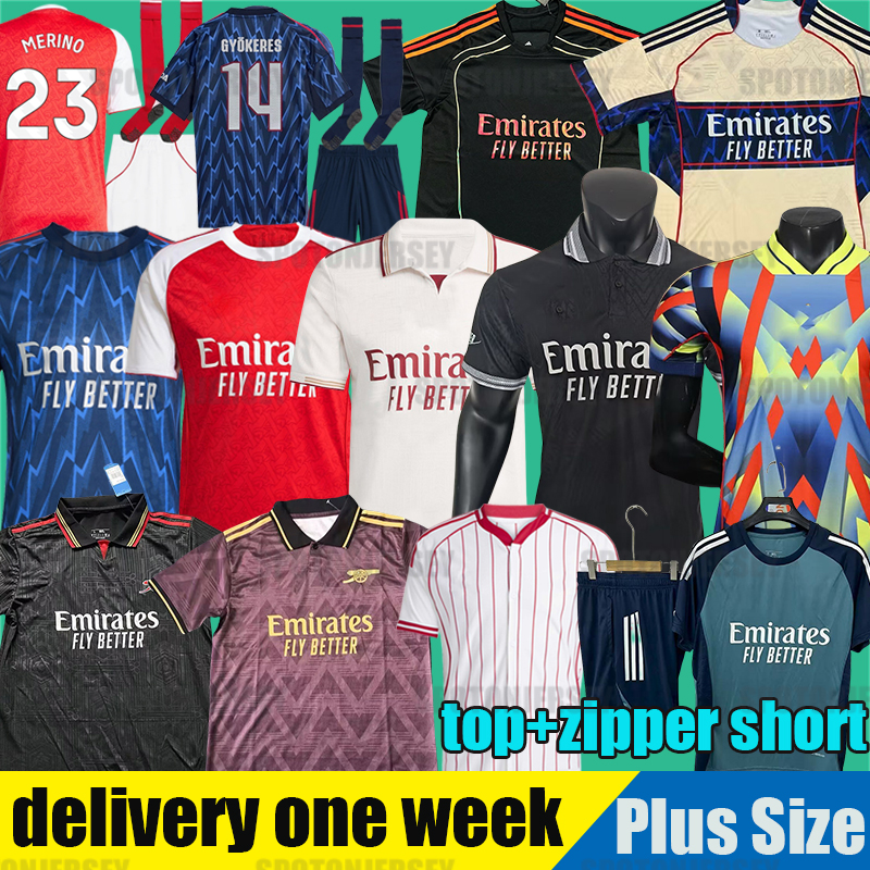 arsenallfootball kits 25 26 kits RICE GYOKERES soccer jerseys SALIBA Gunners MARTINELLI G. JESUS ARSen MAHARISHI jersey SAKA football shirt ODEGAARD No More Red kit