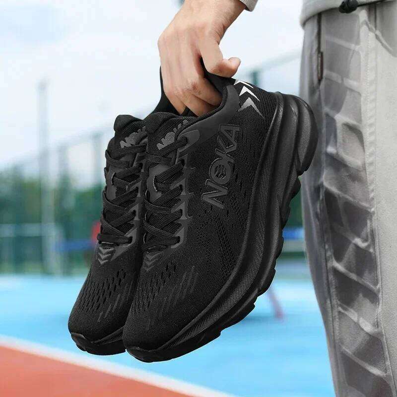Men's Running Breathable Cushioning shoes Trainer Race Outdoor Couple Non-Slip Jogging Sneakers Mesh Shoes 25M1224