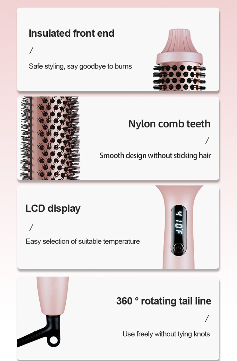 Ergonomic Design Pro Hairdryer Kit Perfect For All Types of Hairstyles