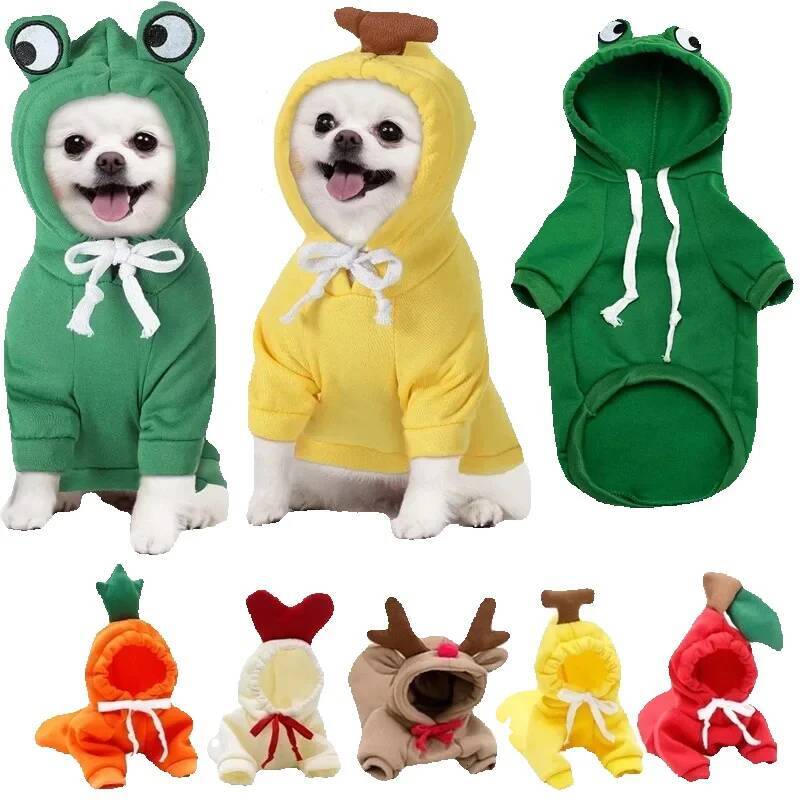 2026 New Cosplay Pet Hoodies Clothing For Small Dog Coat Jacket Puppy Cat Costume Chihuahua Yorkie Clothes Free Shipping H260130