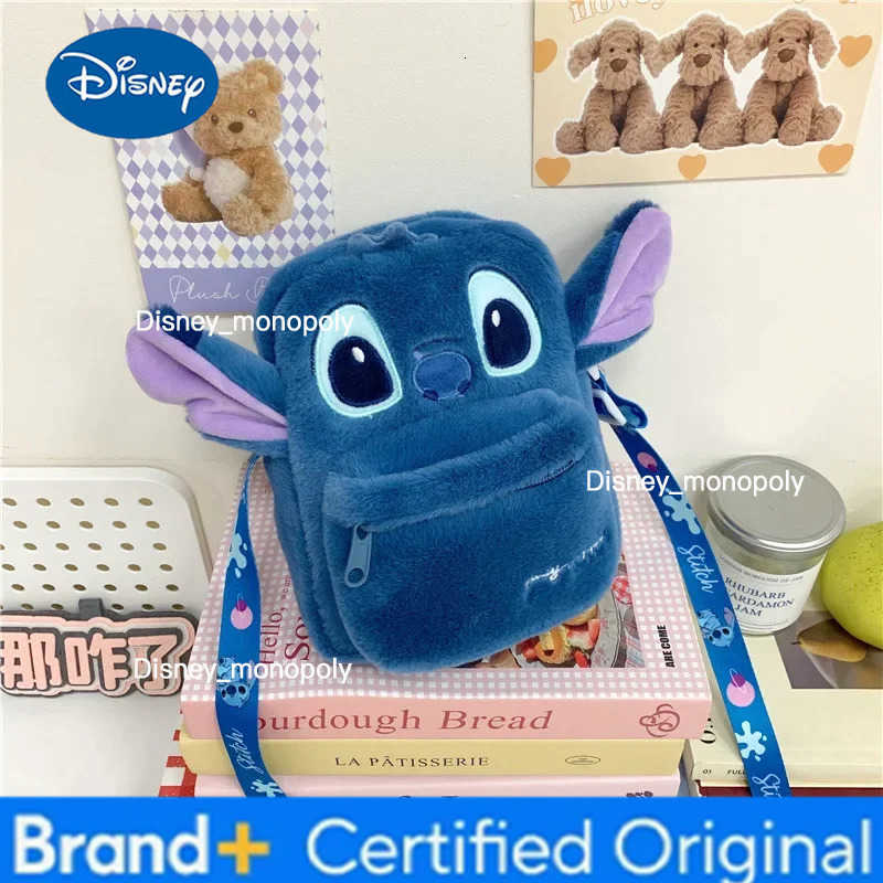 Disney Zootopia Bag New Crazy Animal City Sling Bag Plush Backpack Fashion Versatile Cute Outfit Matching Fluffy Bag H251225