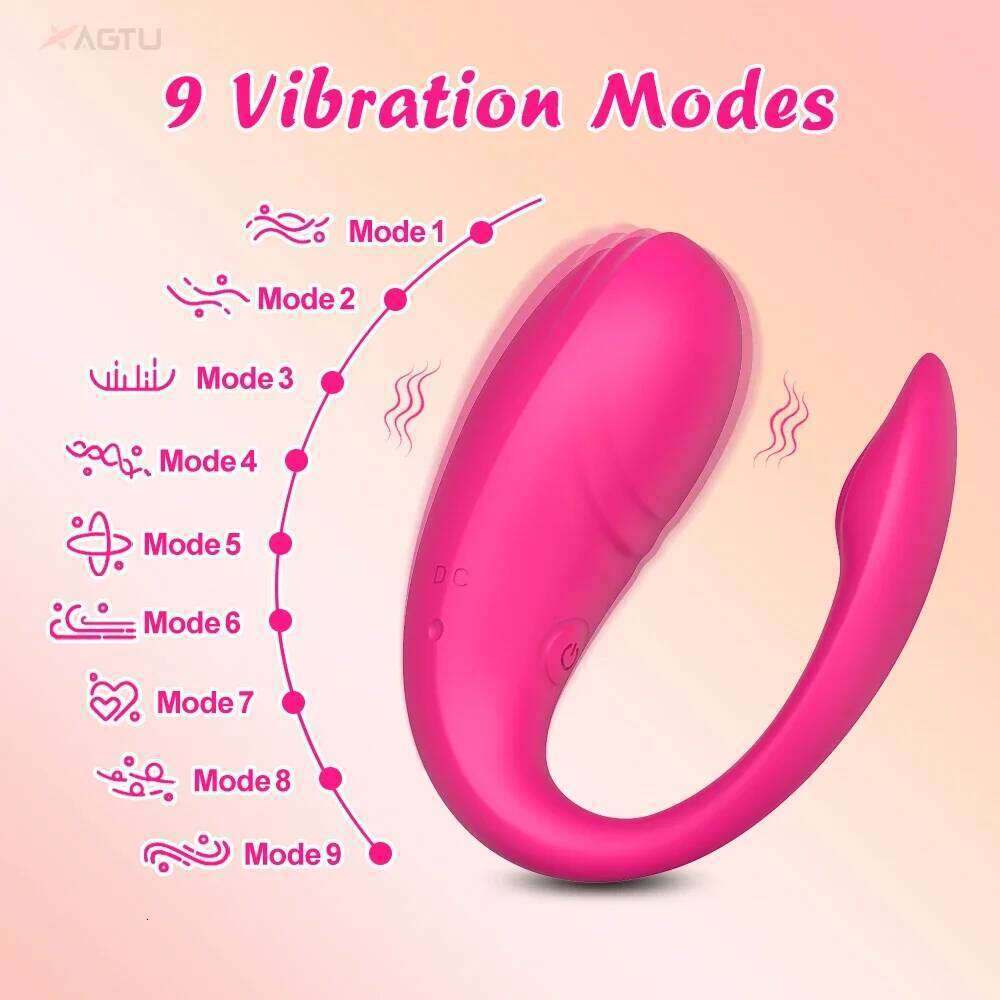 APP Control Vibrating Love Egg Wearable Women Panties Vibrator Vagina G-Spot Stimulator Interaction Adult Sex Toy for Couples 25L122 25L1225
