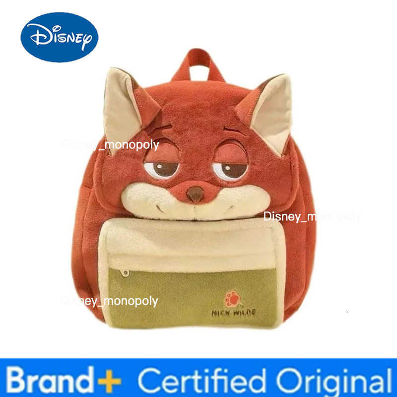 Disney Zootopia Cartoon Judy Hopps Nick Wilde Backpack Large Capacity School Bag For Women Teens Kids Travel Cosplay Birthday Gift H251225