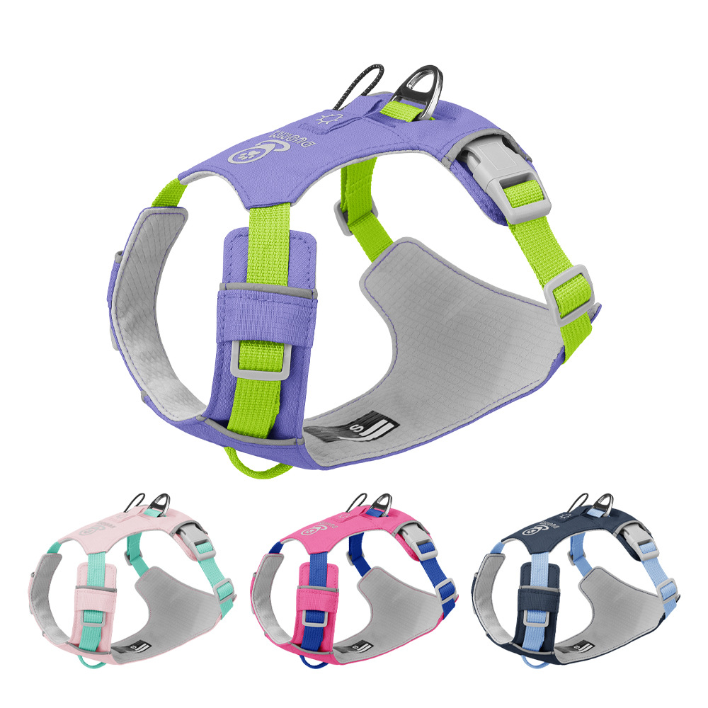 Lightweight Durable Water-resistant Pet Vest with Easy Adjustments for Active Outings