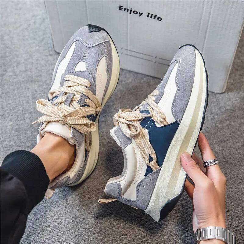 Men Sports Running Shoes Outdoor Walking Soft Casual Sneakers Fashion Designer Sneaker Waterproof Men's Tennis Masculina X251225