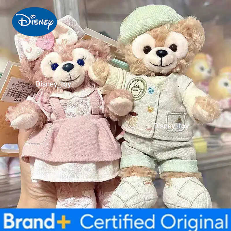Disney Cartoon Duffy CookieAnn ShellieMay Plush keychain Creative Dress up Plush Doll Kawaii girl cotton doll toy birthday gift H251225