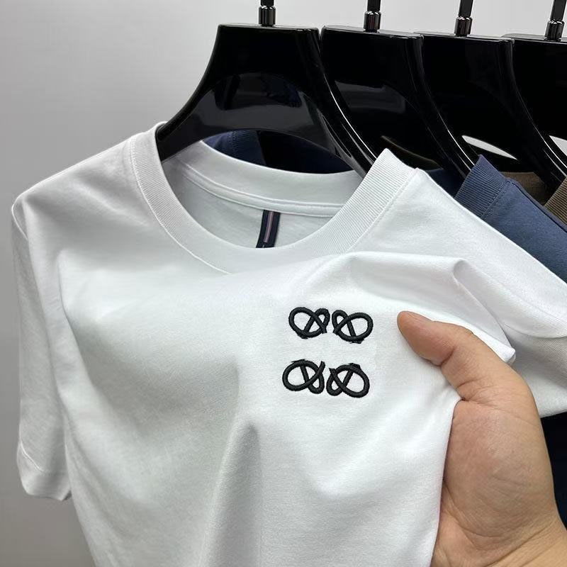2026 Summer brand T-shirt fashion designers offer luxurious men's short-sleeved casual T-shirts and women's round-neck short-sleeved luxurious and fashionable T-shirts