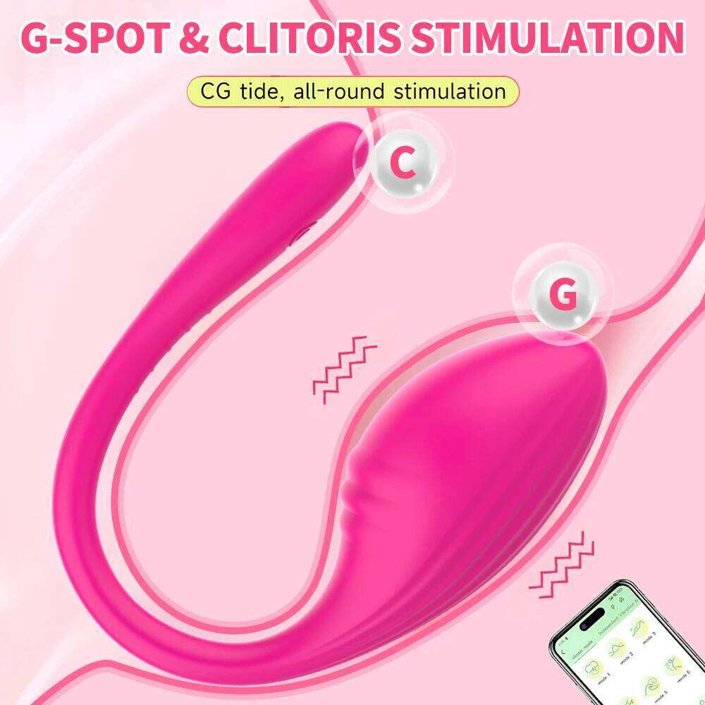Sex Toys Egg Wireless Vibrator APP Remote Control Dildo Panties Wear Vibrating G Spot Clit Stimulator Massager 25L1225