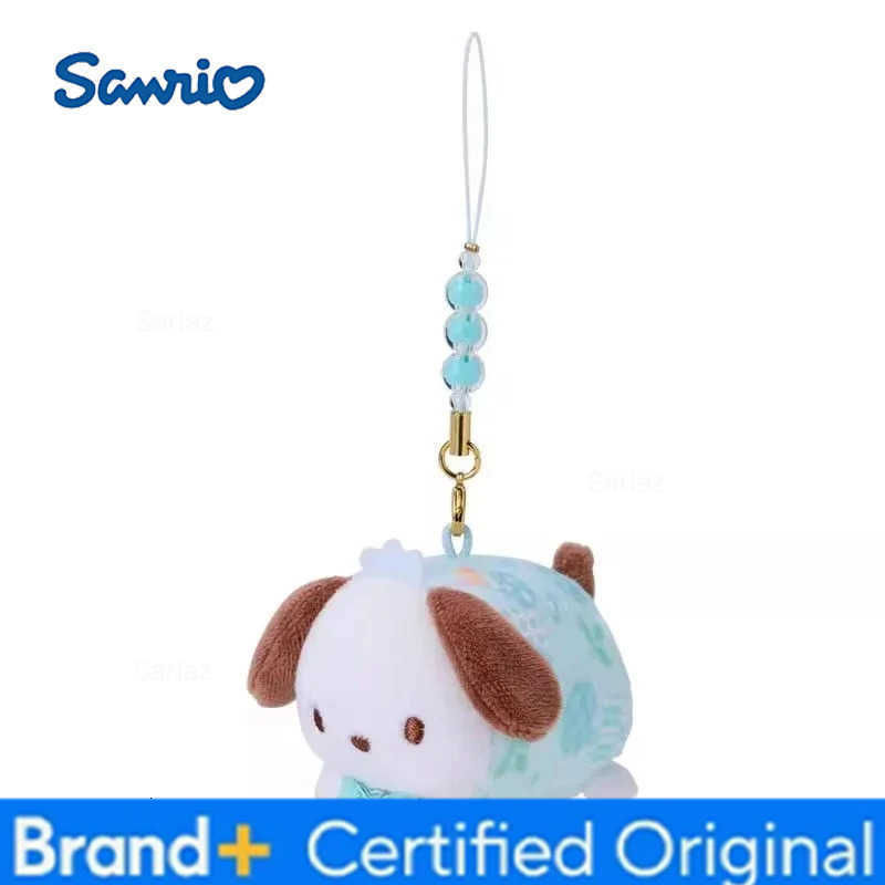 Sanrio Original Retro Candy Series Plush Toys Kawaii Hello Kitty Melody Keychain Cute Kuromi Plushie Cinnamoroll Doll Kid Gifts H251225