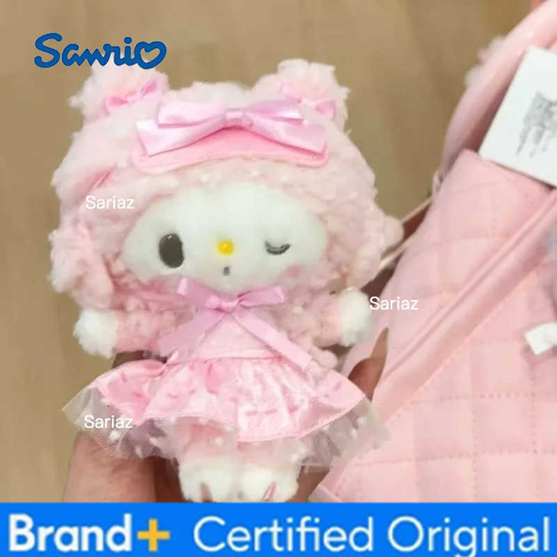 Sanrio Dream birthday Series My Sweet Piano Plushies Lovely My Melody Plush Toys Pendant kawaii winking Lamb Piano Plush Doll H251225