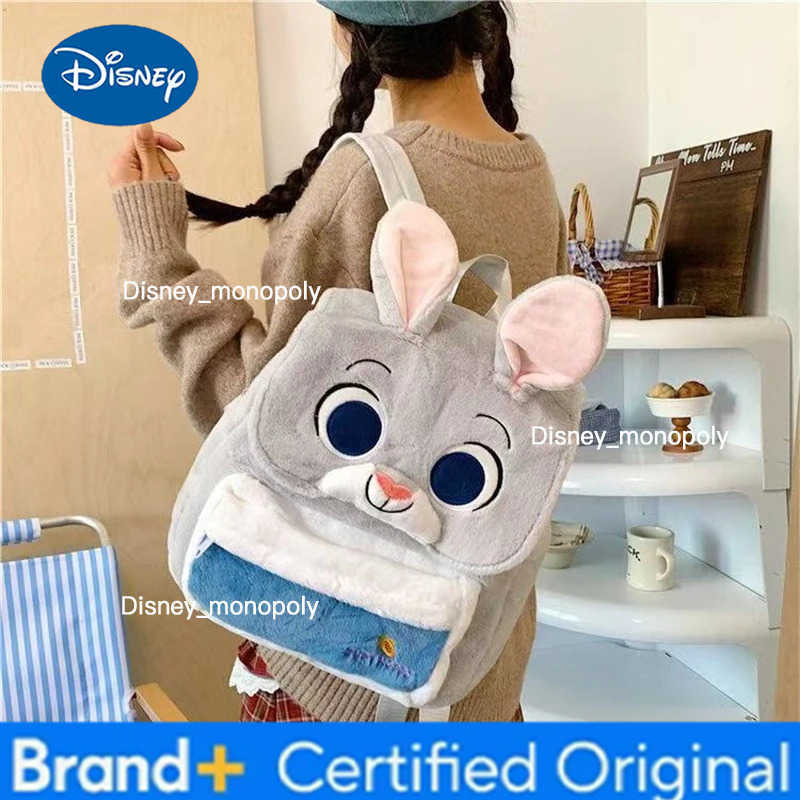 Disney Zootopia Cartoon Judy Hopps Nick Wilde Backpack Large Capacity School Bag For Women Teens Kids Travel Cosplay Birthday Gift H251225