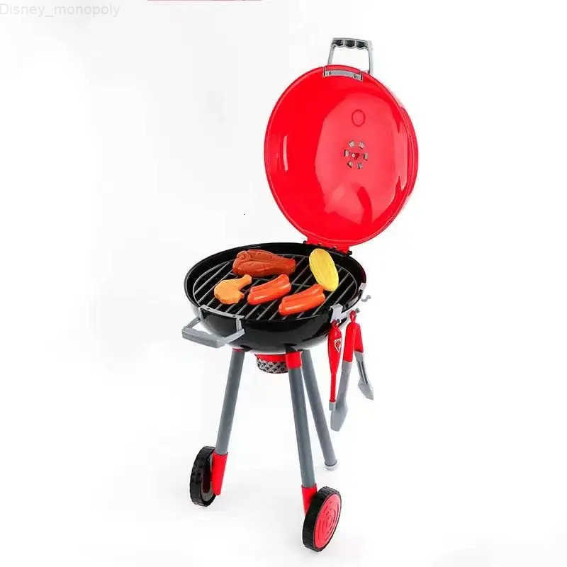 Disney Mickey Realistic BBQ Grill Cute Cartoon Creative Play Kitchen Electric Grill for Boys and Girls Birthday Gift Kids Toys H251225